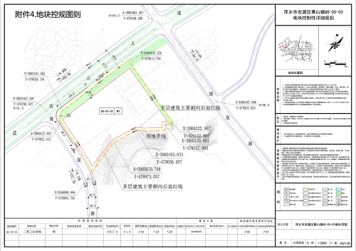 萍乡市安源区青山镇qs-05-02地块控制性详细规划公示